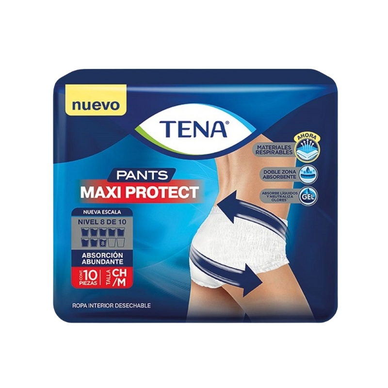 Pañales Pants Desechables Ultra Medium Tena10 UND