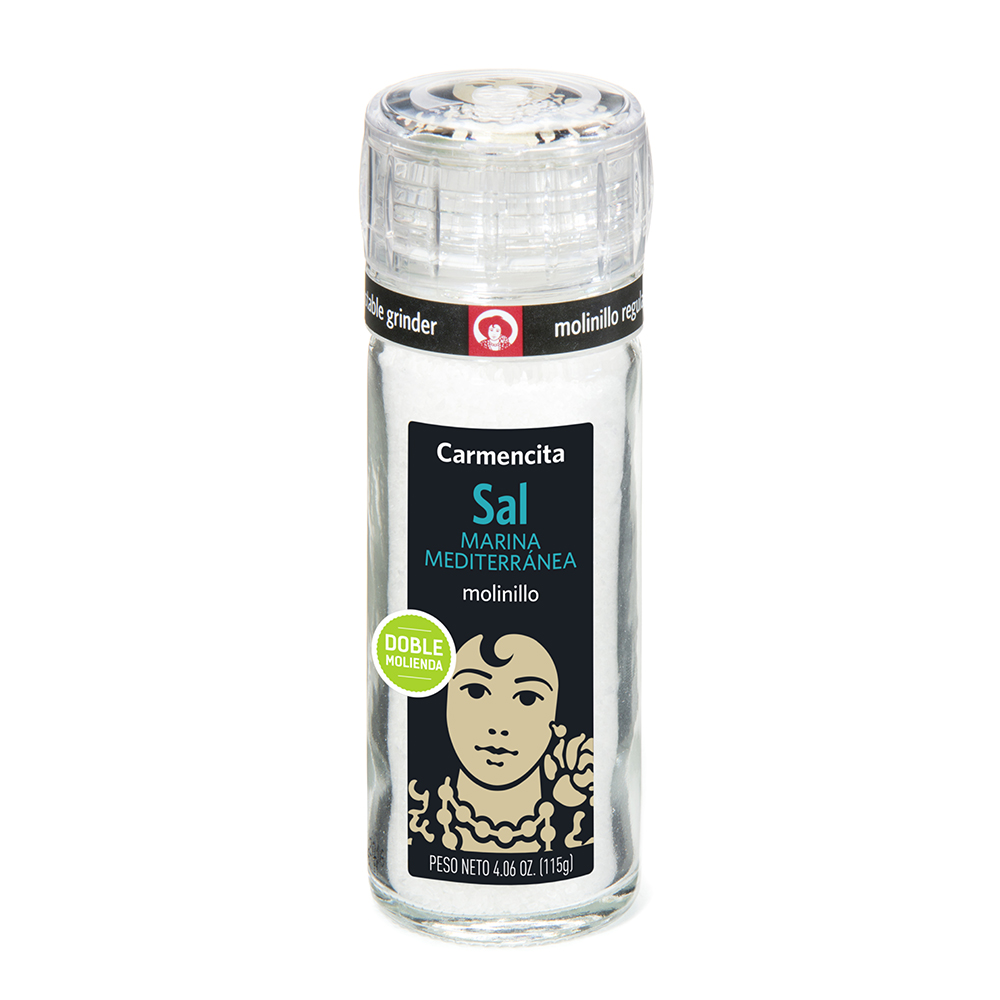 Sal Mediterranea Con Molinillo Carmencita115 GR