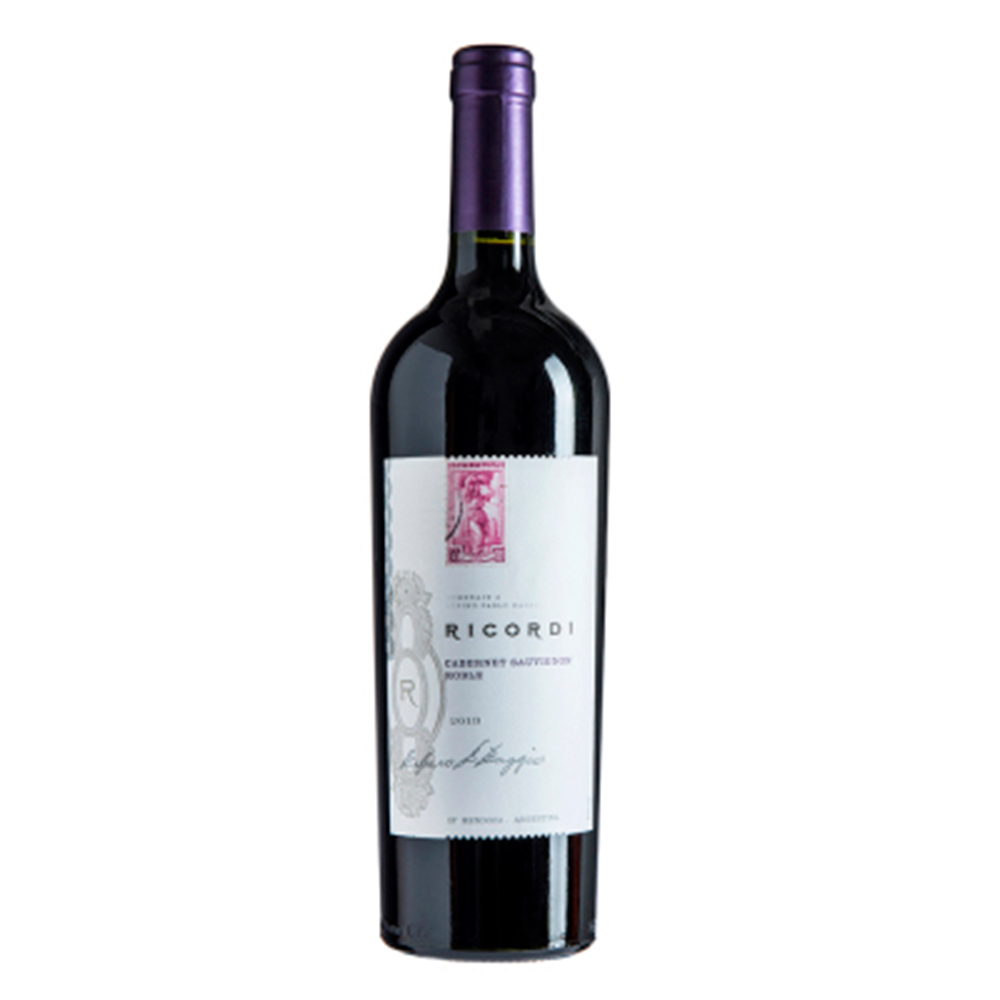 Vino Tinto Cabernet Sauvignon Ricordi75 CL