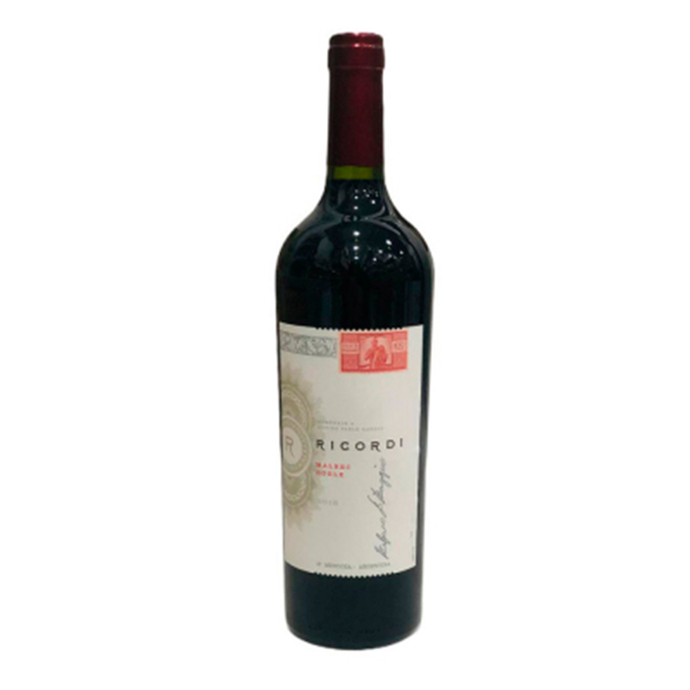 Vino Tinto Malbec Ricordi75 CL