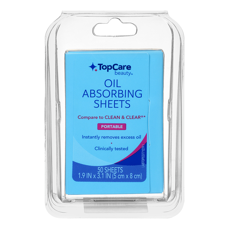 Pañuelos Faciales Removedores De Grasa Top Care50 UND