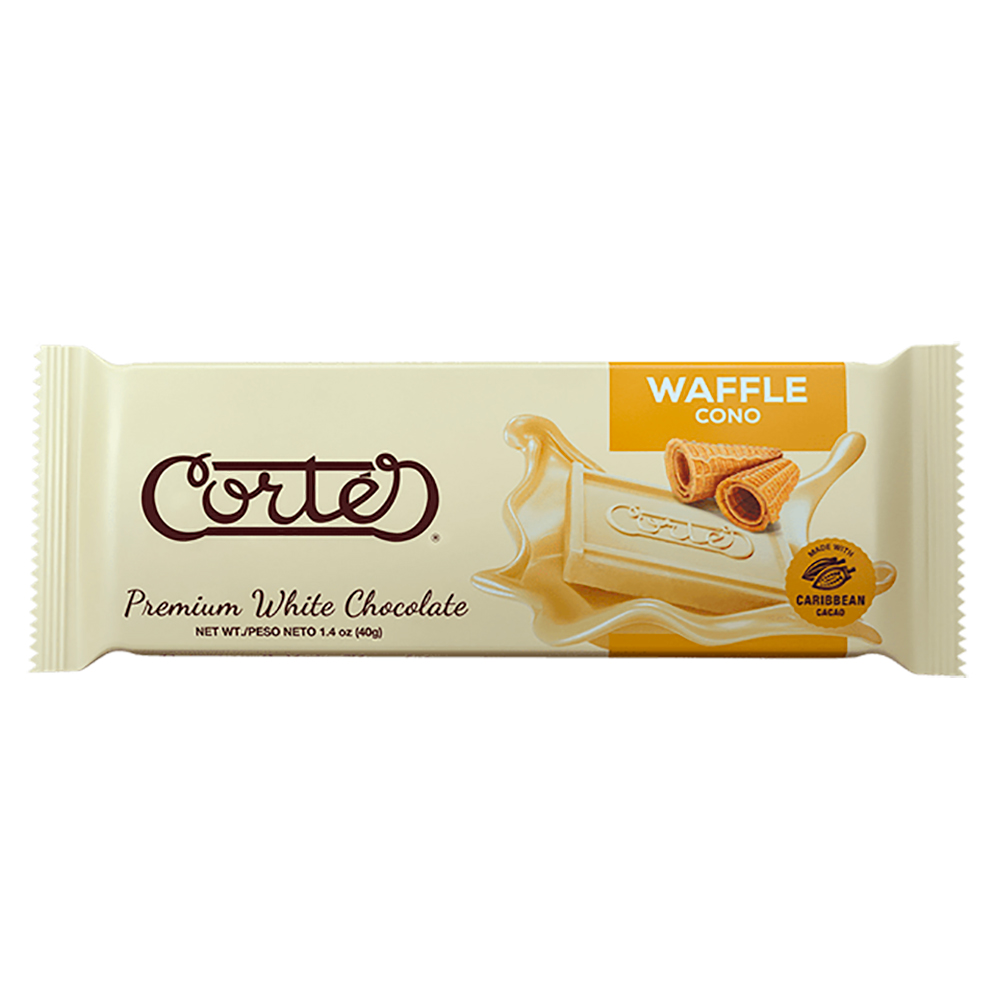 Chocolate Blanco Con Cono Premium Cortés40 GR