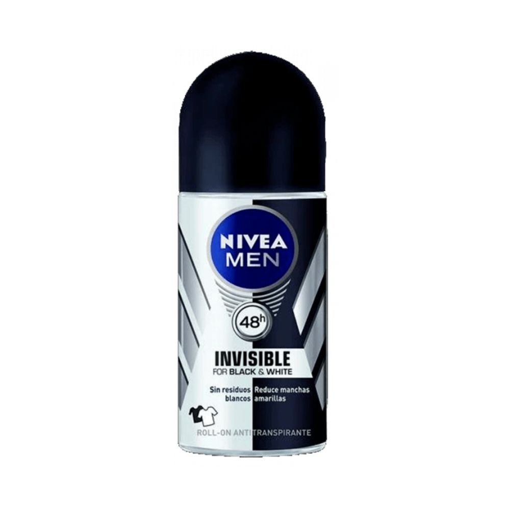 Desodorante Para Hombre Black & White Nivea50 ML
