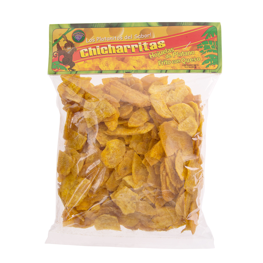 Platanitos Con Queso Chicharritas10.5 OZ