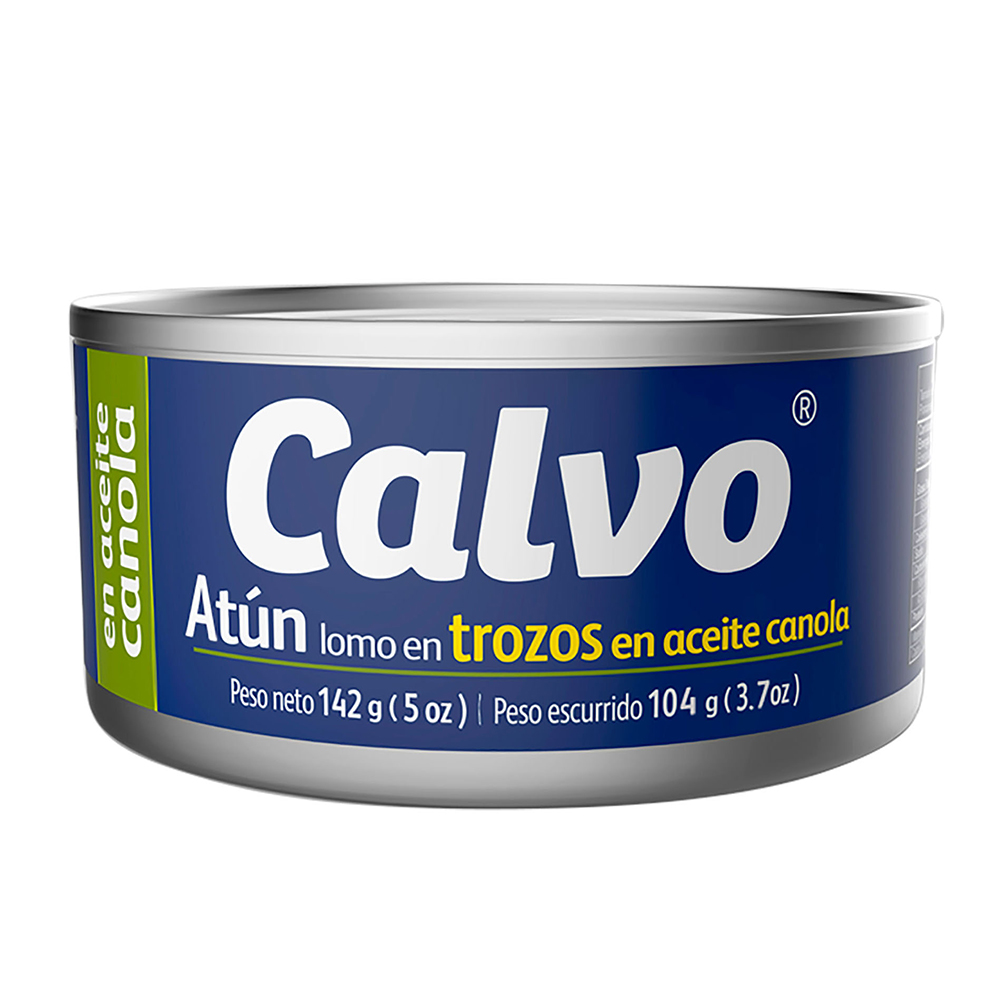 Atún En Trozos En Aceite De Canola Calvo142 GR