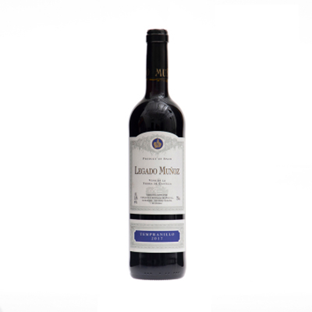 Vino Tinto Tempranillo Legado Muñoz75 CL
