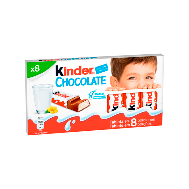 Chocolate Con Leche Kinder8 UND