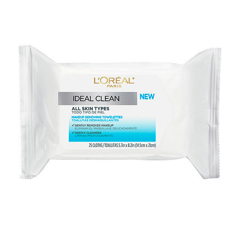 Toallitas Desmaquillante Ideal Clean L´oreal25 UND