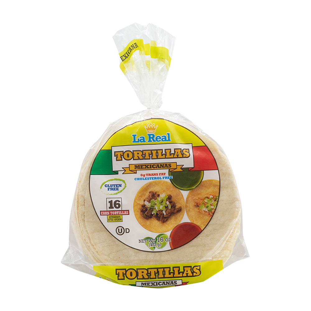 Tortilla De Maíz Taco La Real16 UND