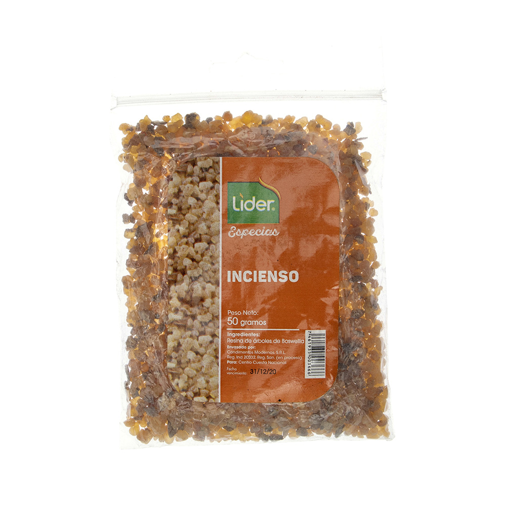 Incienso Líder En Sobre50 GR