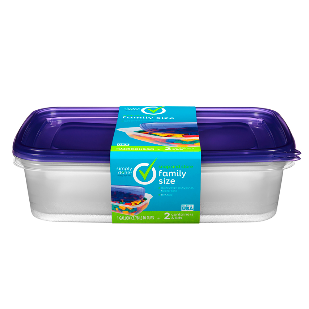Contenedor Tamaño Familiar Simply Done2 UND
