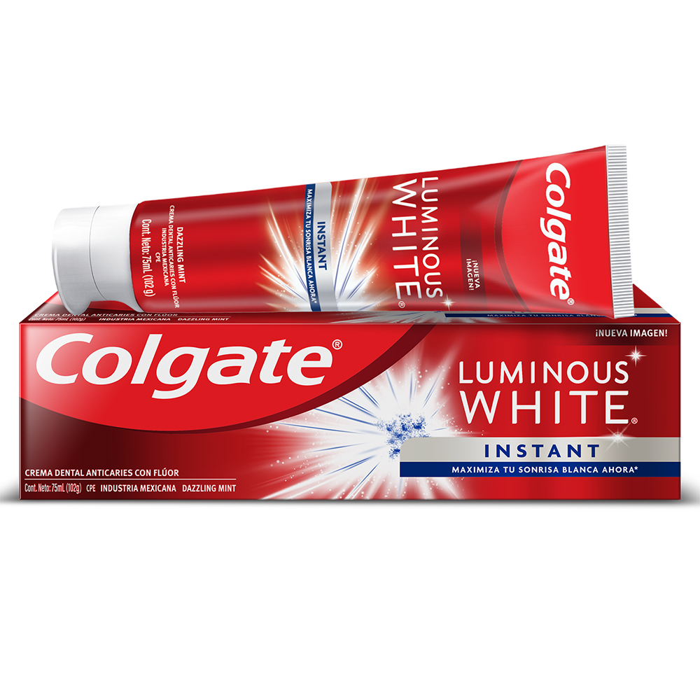 Crema Dental Instant Luminous White Colgate75 ML