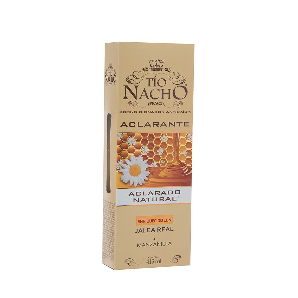 Acondicionador Aclarante De Manzanilla Y Jalea Real Tío Nacho415 ML