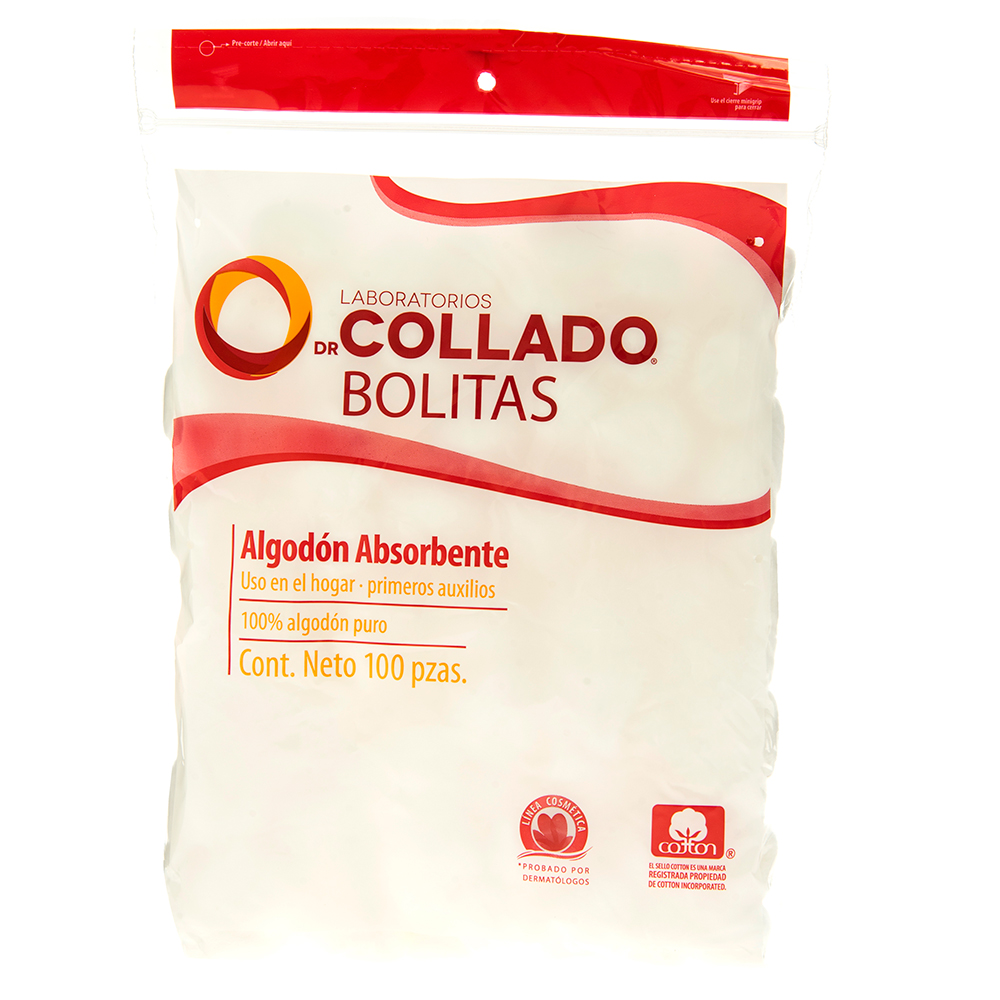 Algodón En Bolas Dr Collado100 UND