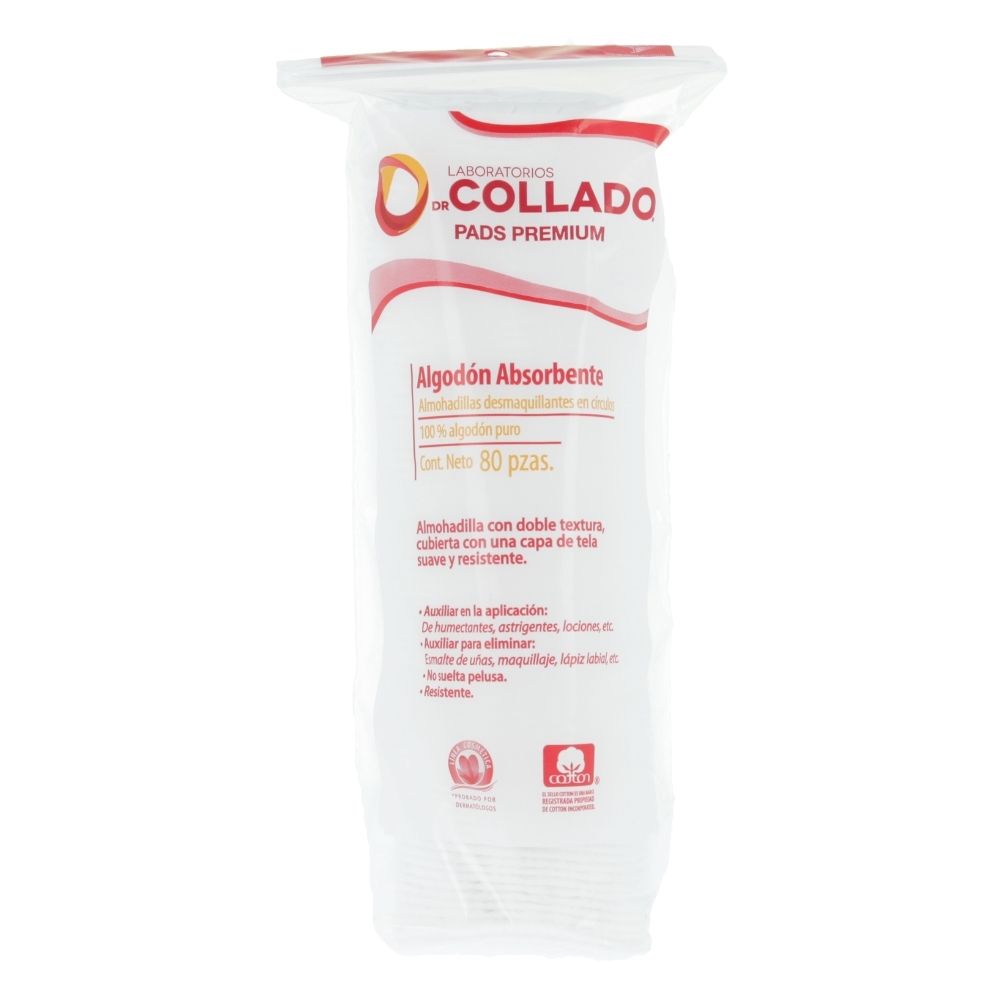 Algodón Redondo Dr. Collado80 UND