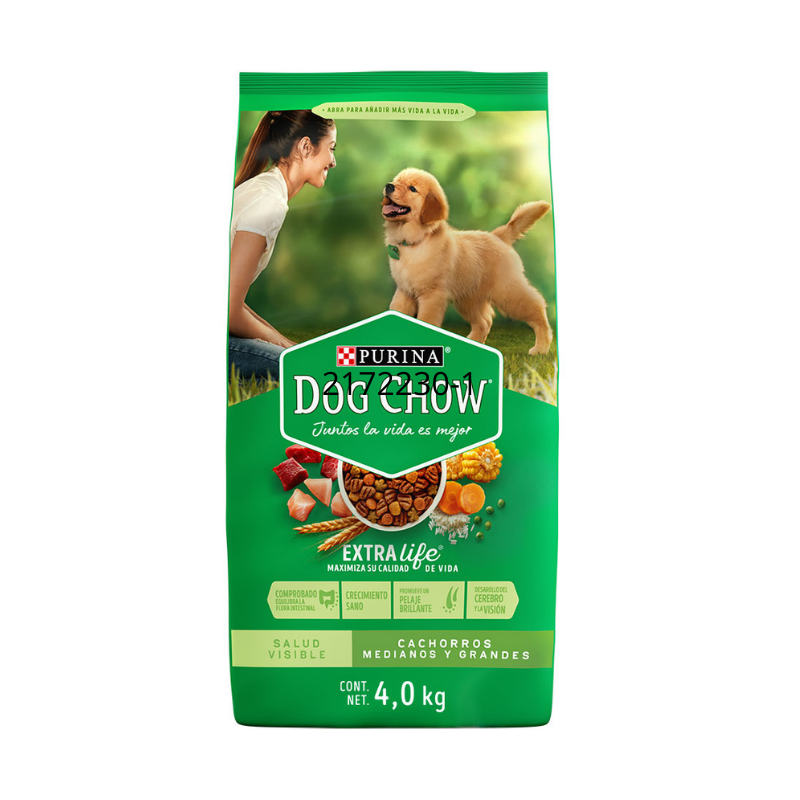 Alimento Seco Para Cachorro Medianos Y Grandes Purina Dog Chow®4 KG