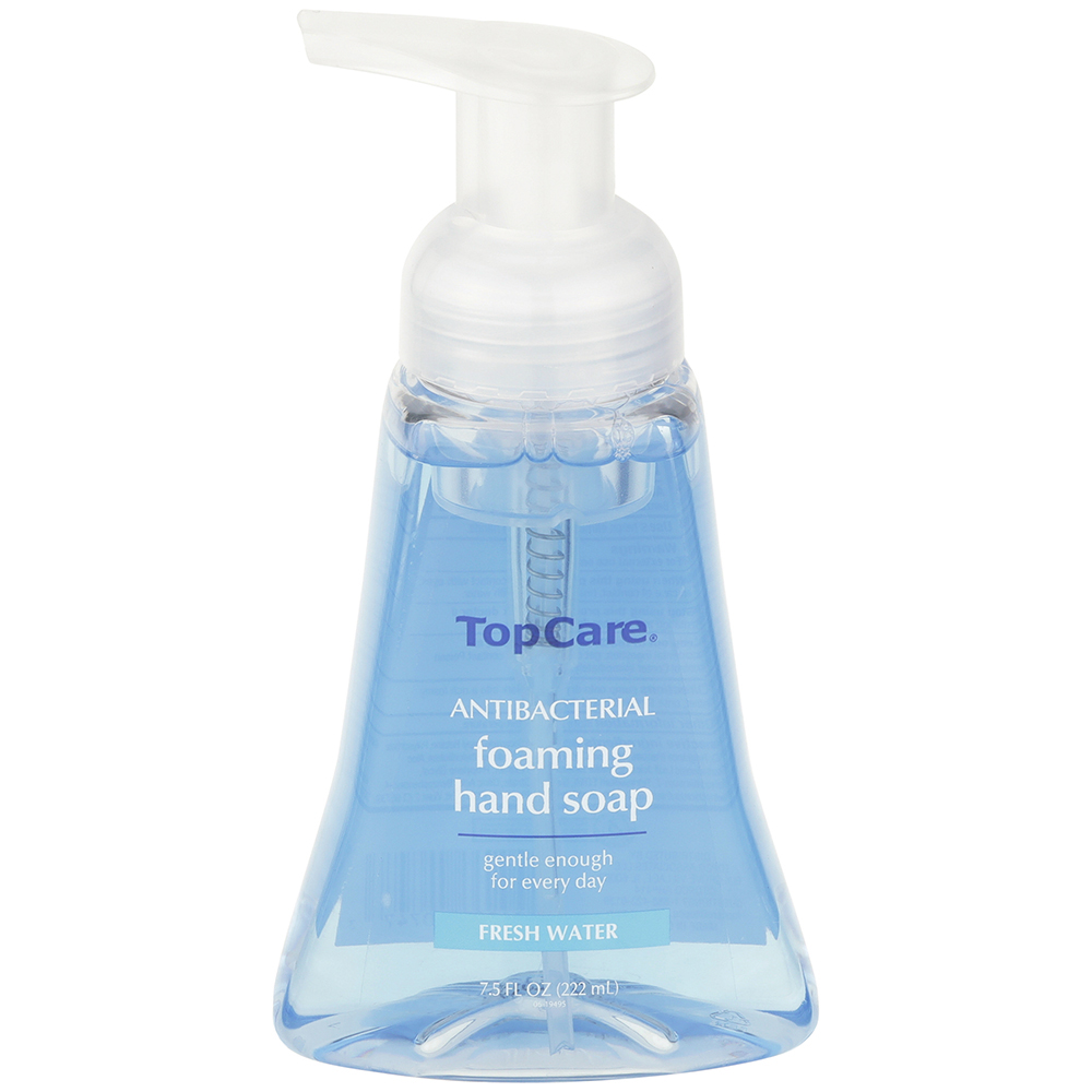 Jabon De Manos Espumoso Fragancia Agua De Manantial Top Care7.5 OZ