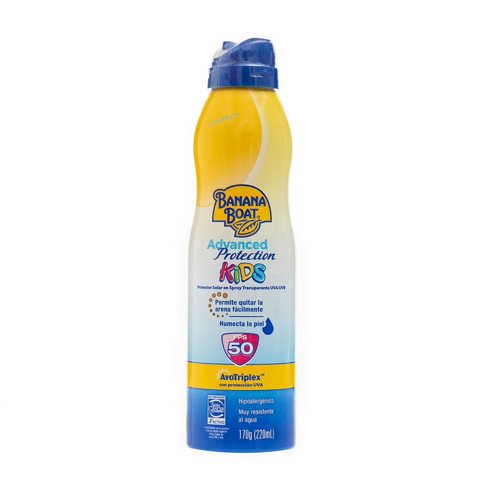 Protector Solar Para Niños En Spray Spf 50 Banana Boat180 ML