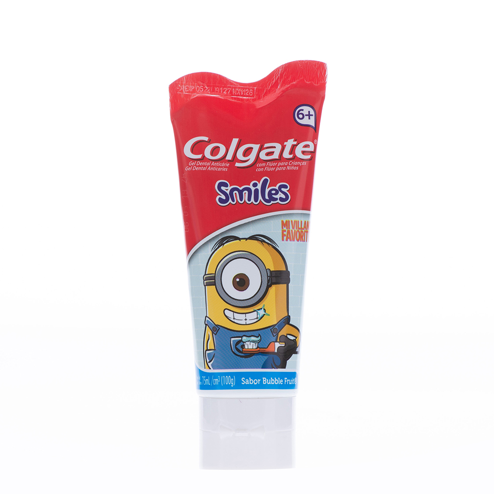 Crema Dental Smiles Minions 6+ Colgate75 ML