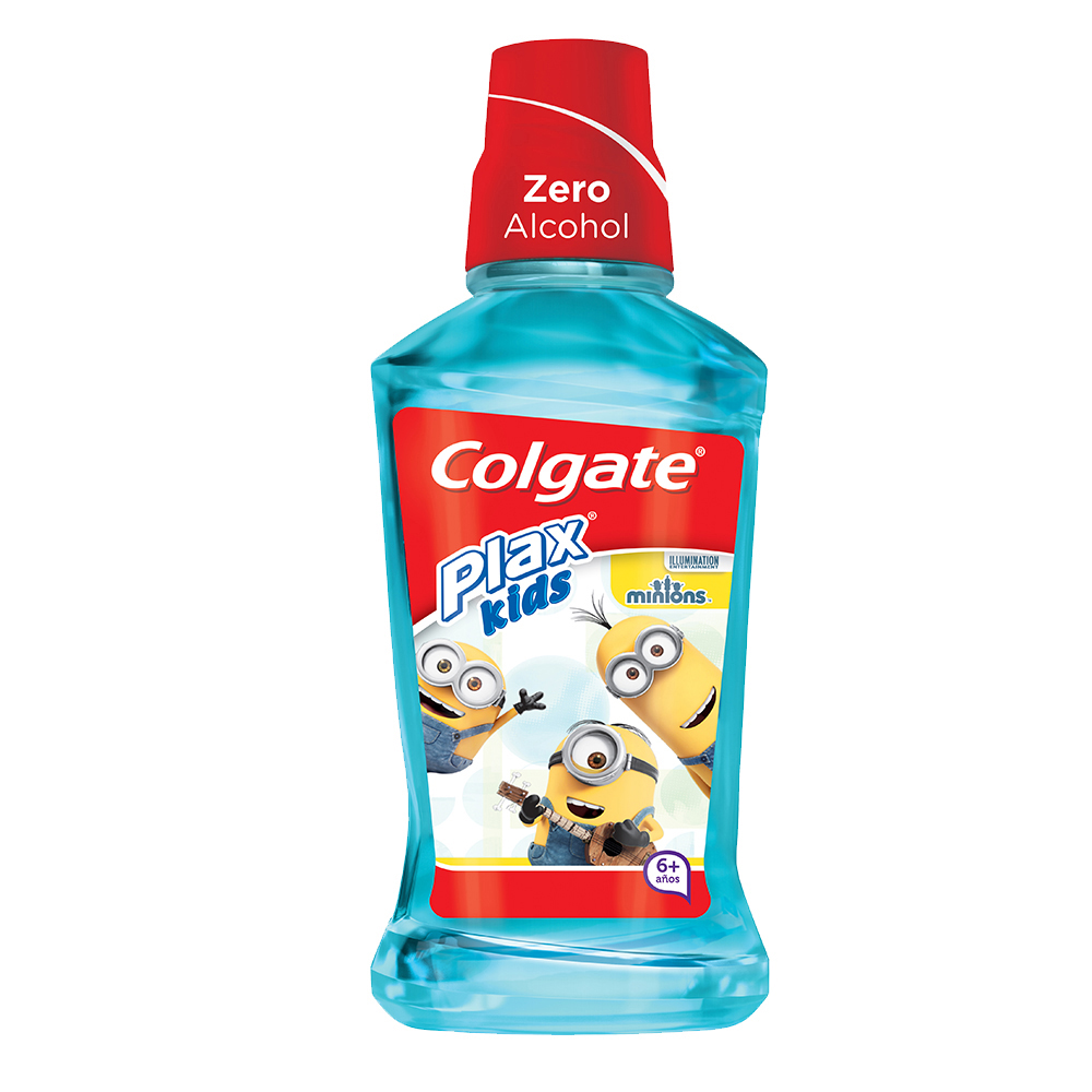 Enjuage Bucal Para Niños Minions Colgate250 ML