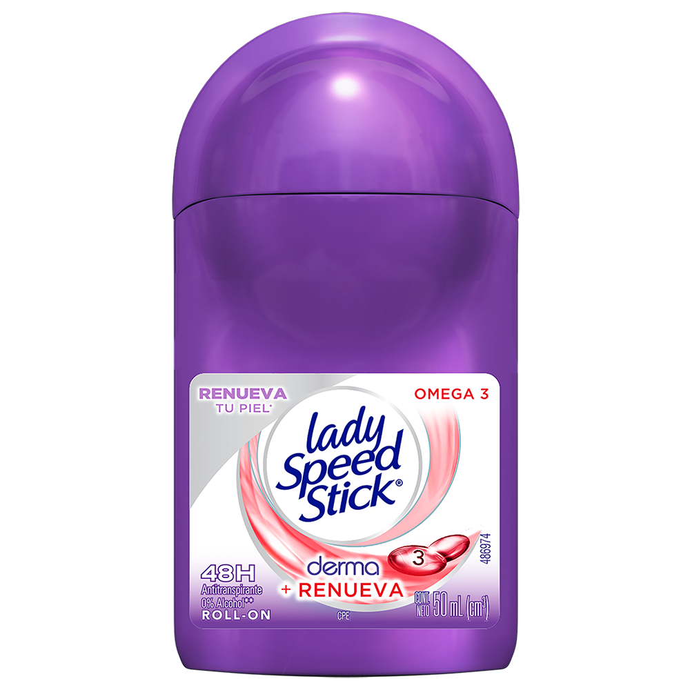 Desodorante Para Mujer Roll On Con Omega 3 Lady Speed Stick50 ML