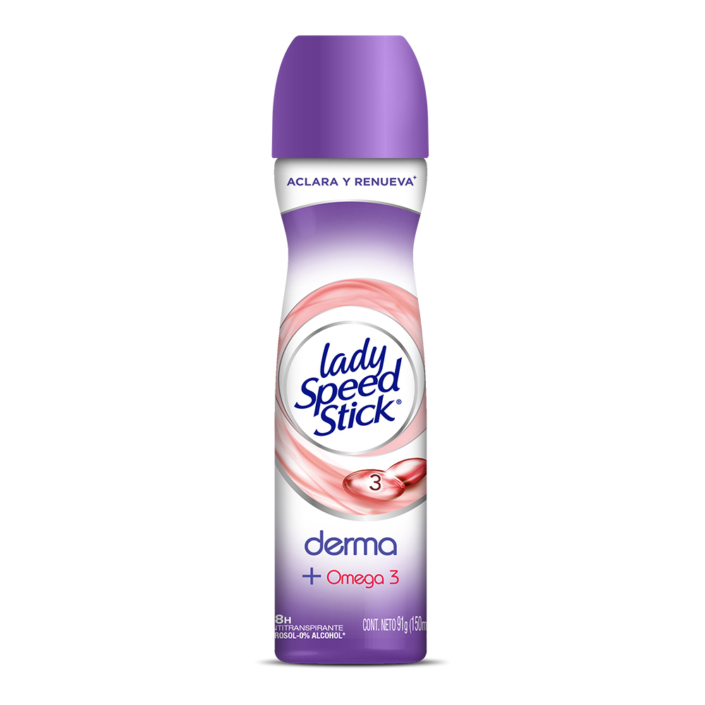 Desodorante Para Mujer En Spray Con Omega 3 Lady Speed Stick150 ML