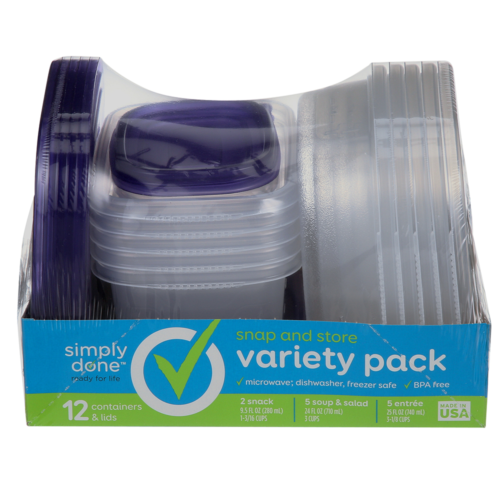 Variety Pack Contenedores Simple DonePAQ