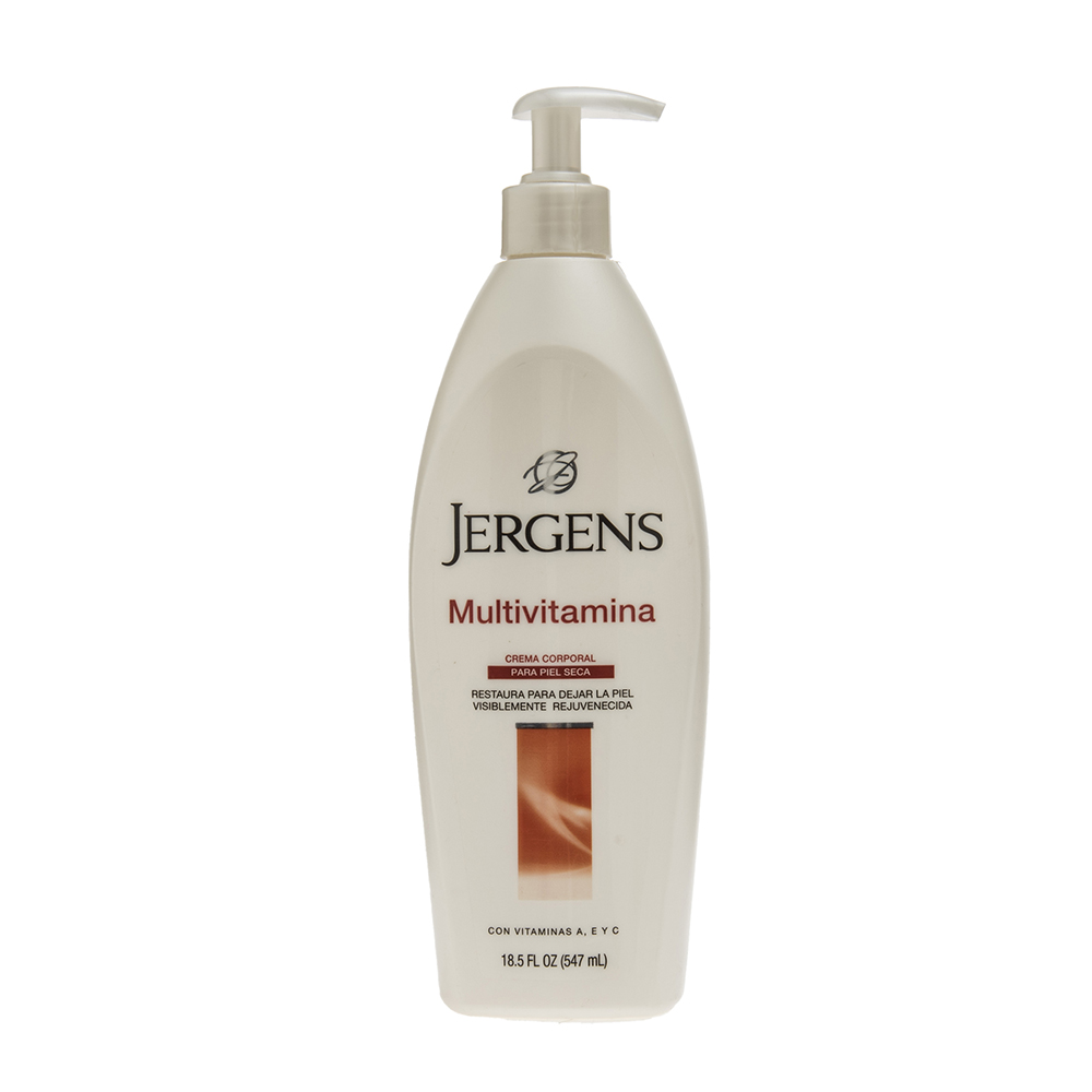 Crema Corporal Para Piel Seca Con Multivitaminas Jergens13.5 OZ