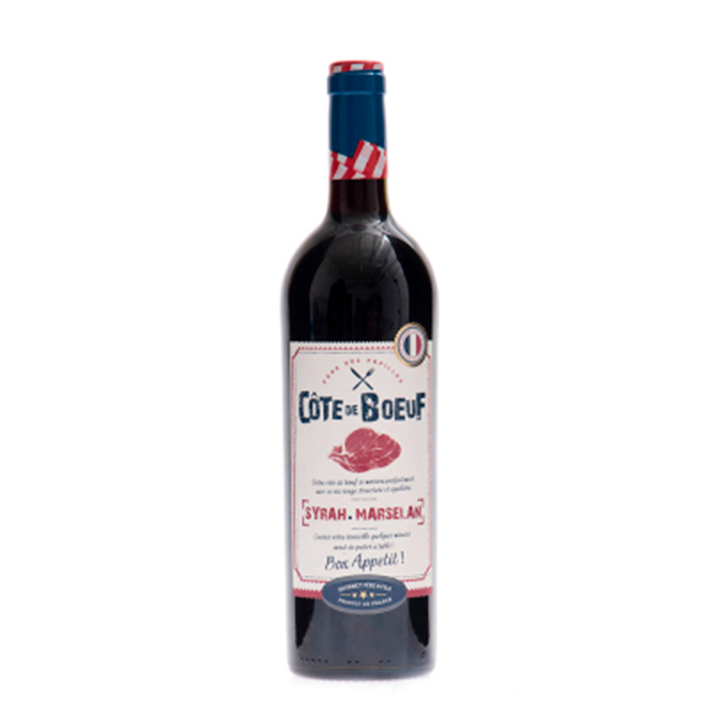 Vino Tinto Syrah Marselan Cote Boeuf75 CL