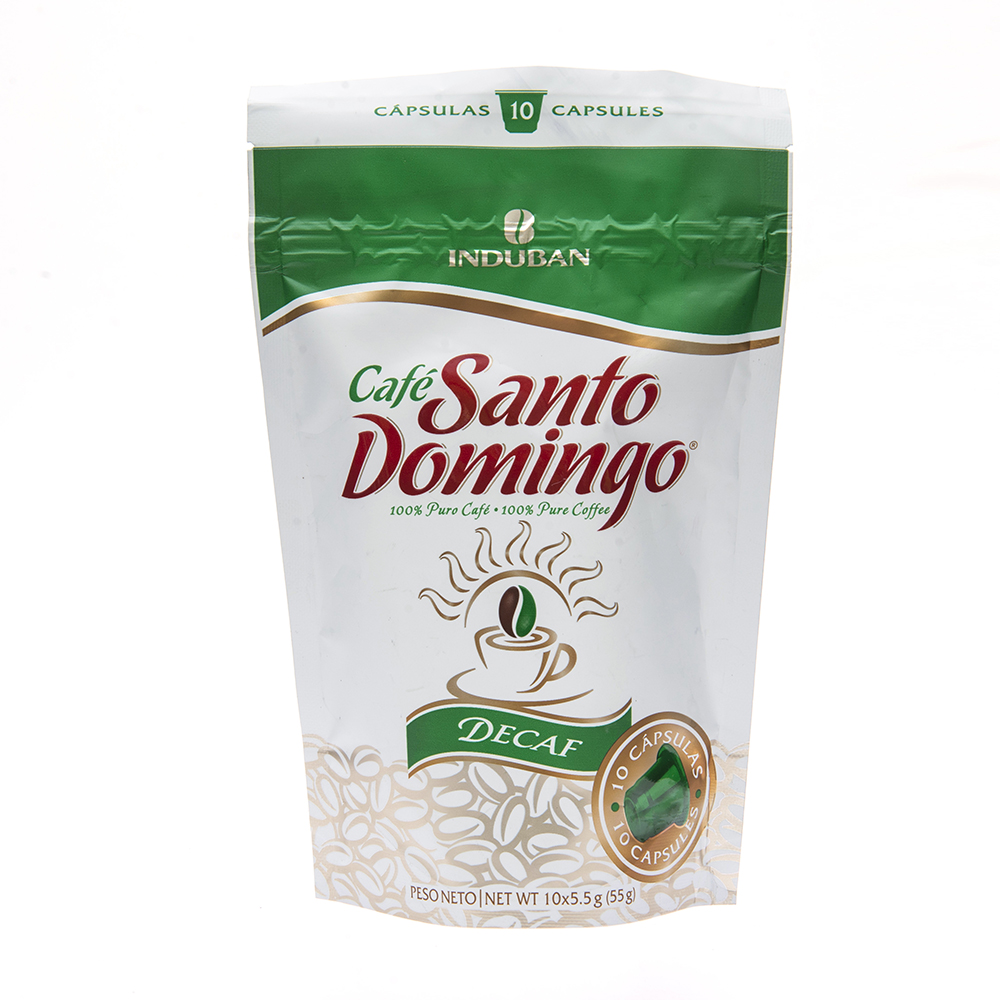 Café Descafeinado Cápsulas Santo Domingo10 UND