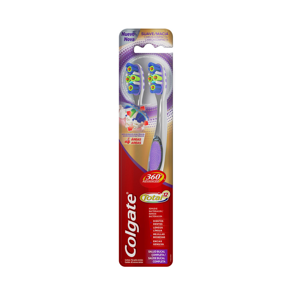 Cepillo Dental Colgate 360 Avanzado2 UND
