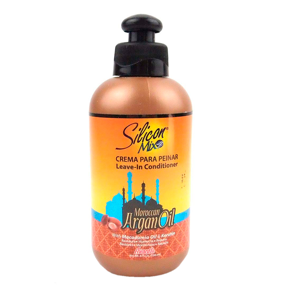 Crema Para Peinar Aceite De Argán Silicon Mix Avanti6 OZ