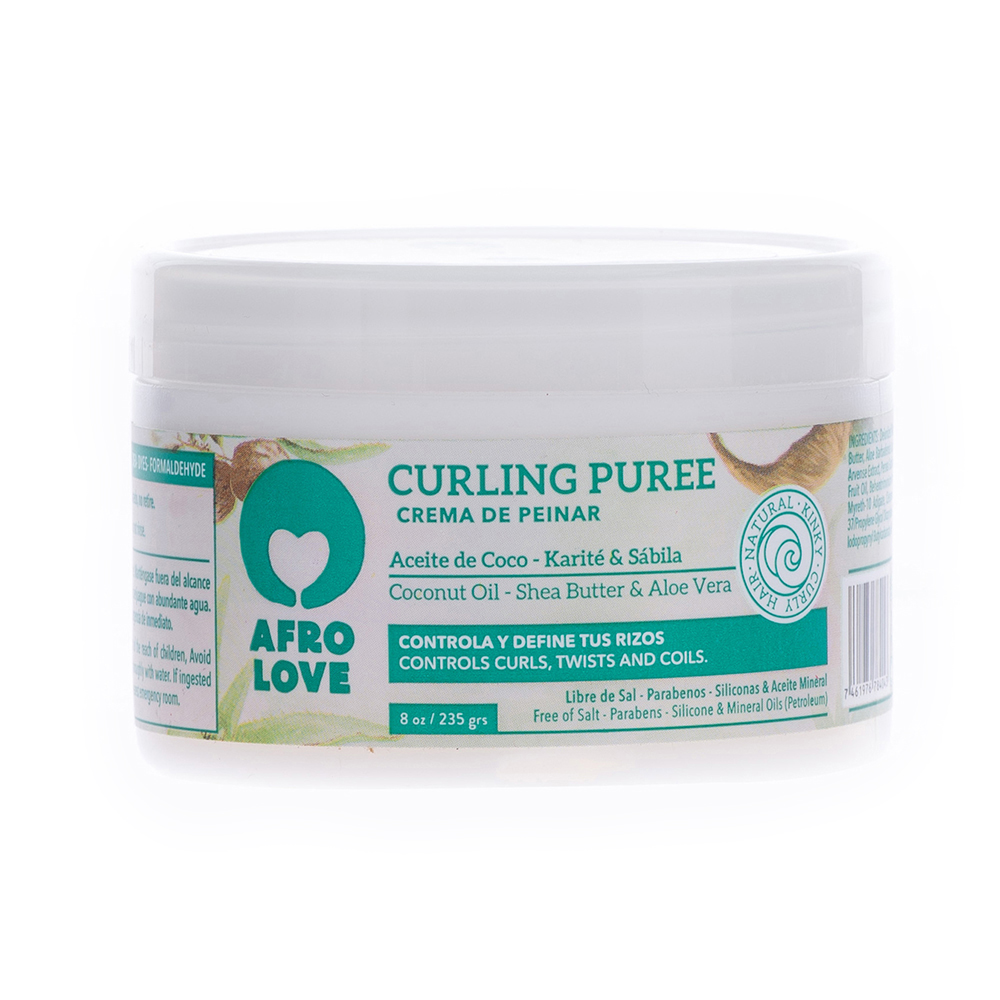 Crema Para Cabello Rizo Halka Afro Love10 OZ