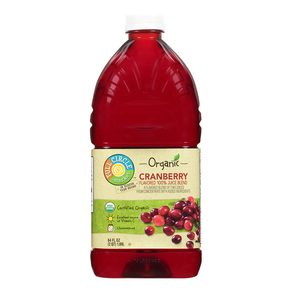 Jugo De Cranberry Orgánico Full Circle64 OZ
