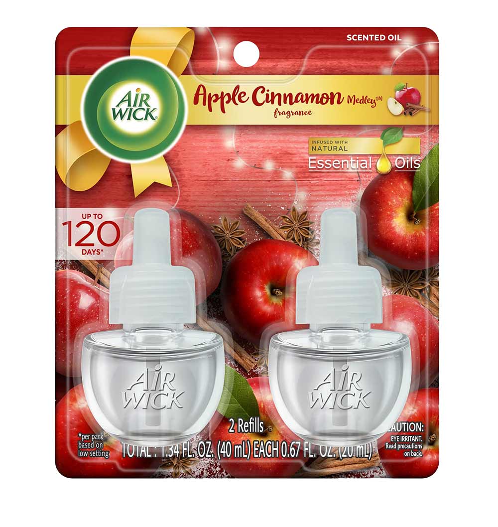 Ambientador Plug In Apple Cinnamon Airwick 1.34 Onz,2 UND