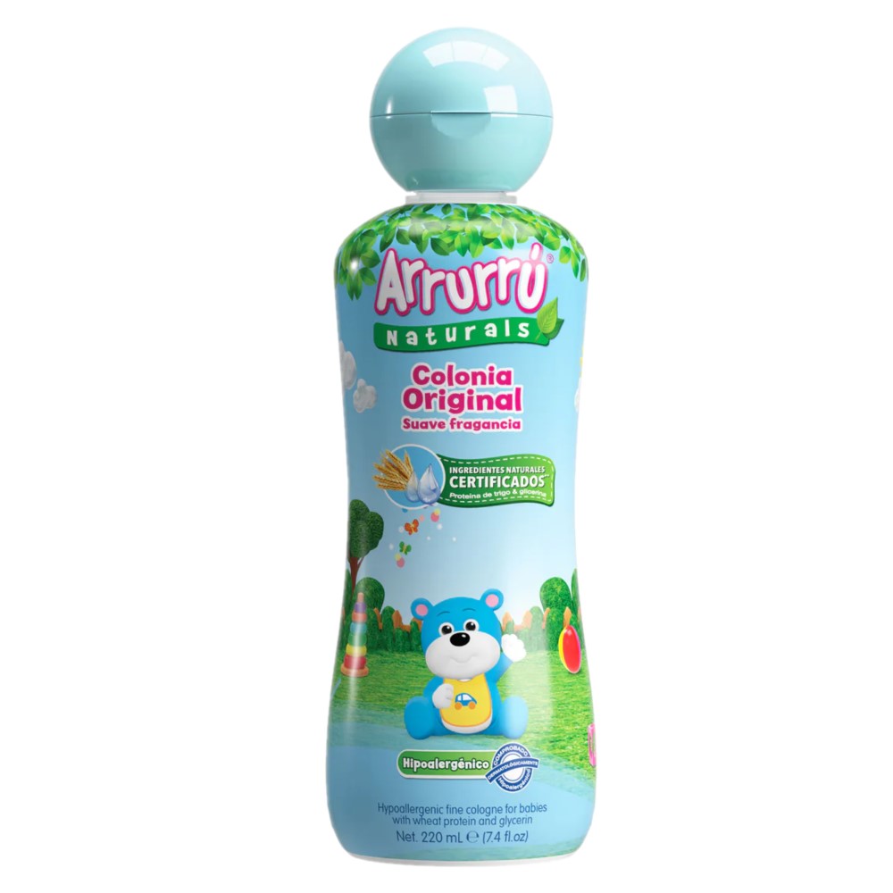 Colonia Para Bebé Original Azul Arruru220 ML