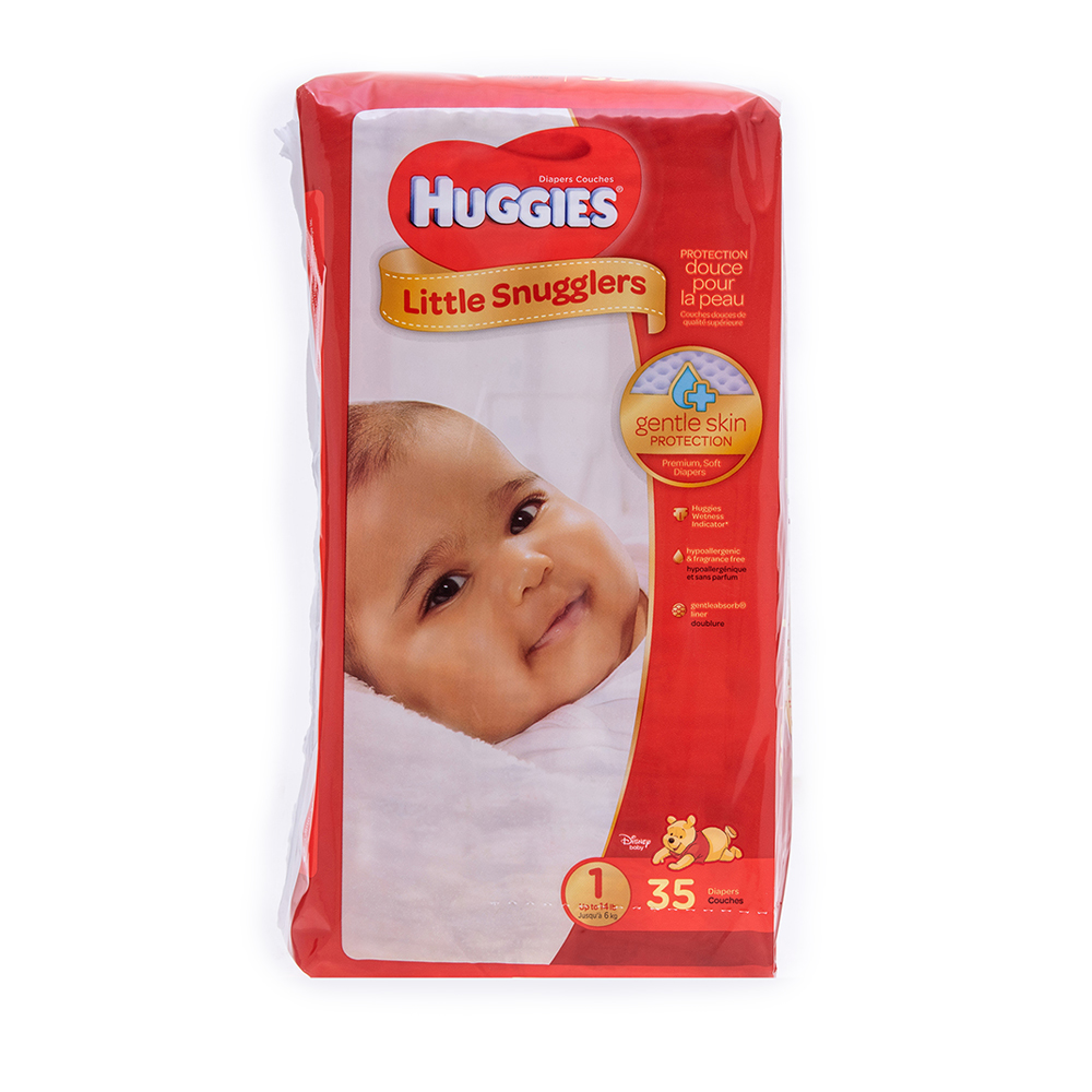 Pañales Little Snugglers Paso 1 Huggies35 UND