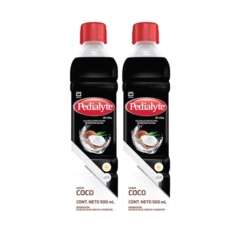Solucion Rehidratante Sabor A Coco Pedialyte 30 2 Und/paq1000 ML