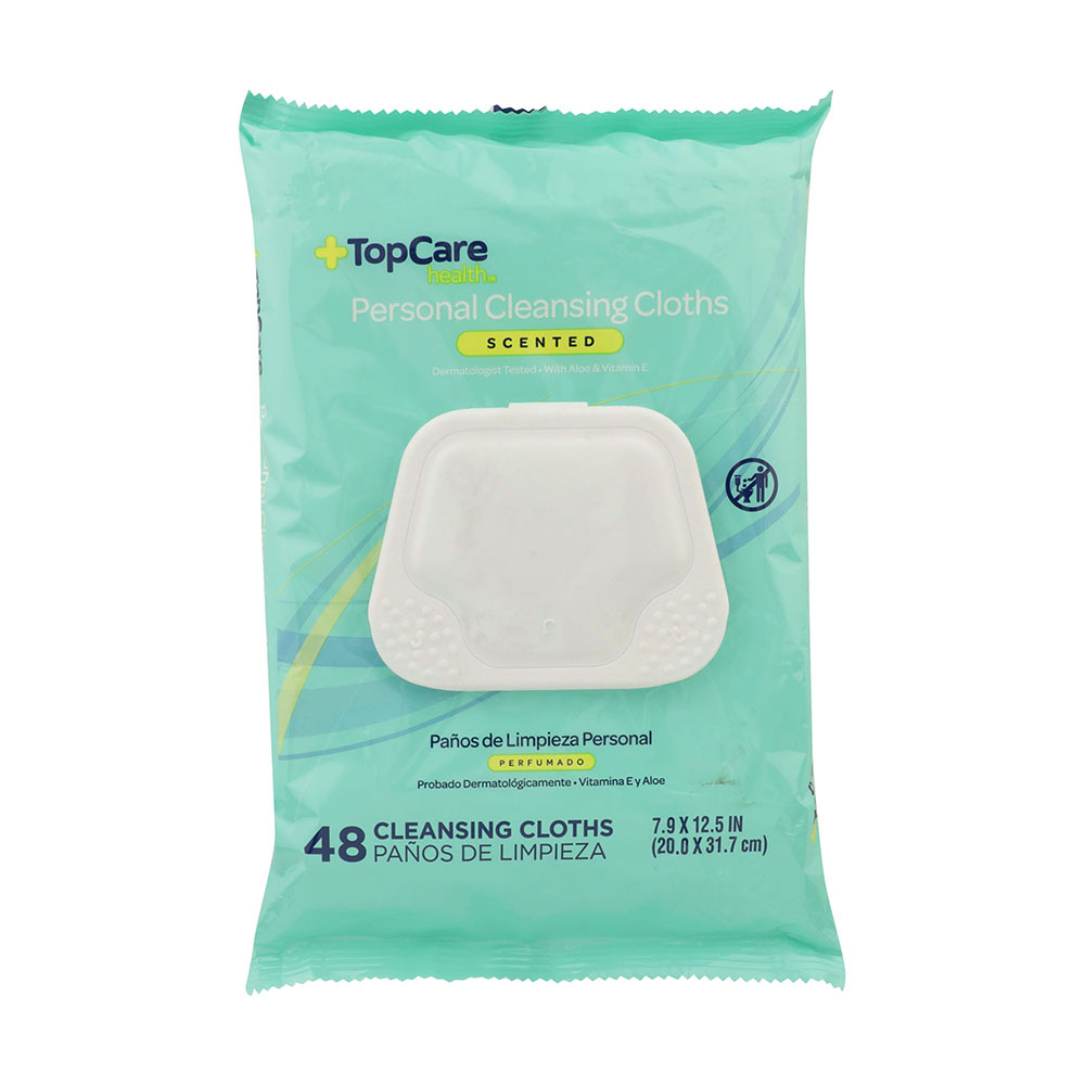 Toallas Húmedas De Limpieza Personal Top Care48 UND