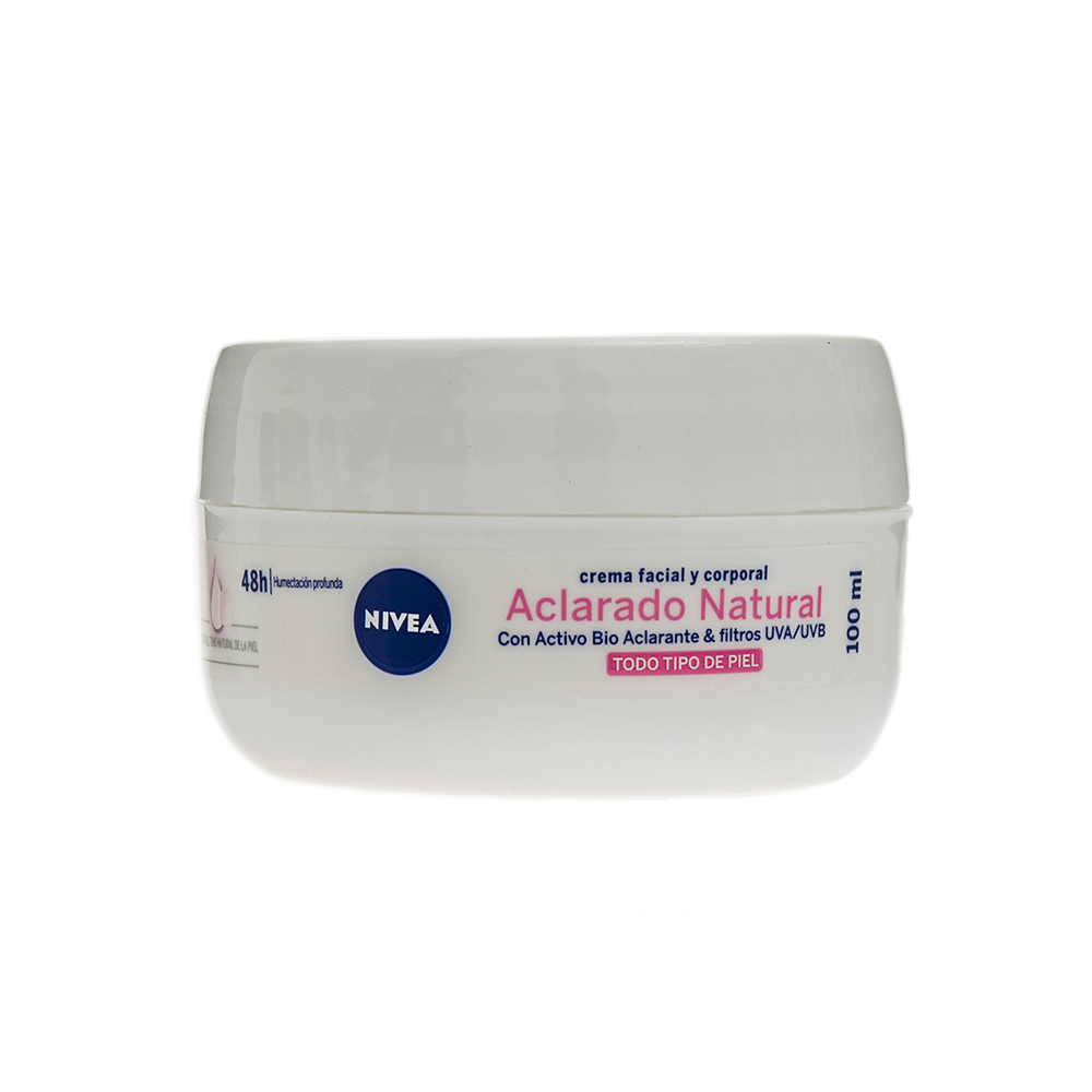 Crema Facial Cuidado Aclarado Natural 5 En 1 Fps15 Nivea100 ML