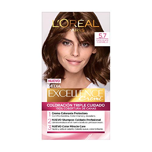 Tinte Color Chocolate #5.7 Excellence Creme L'oreal1 UND