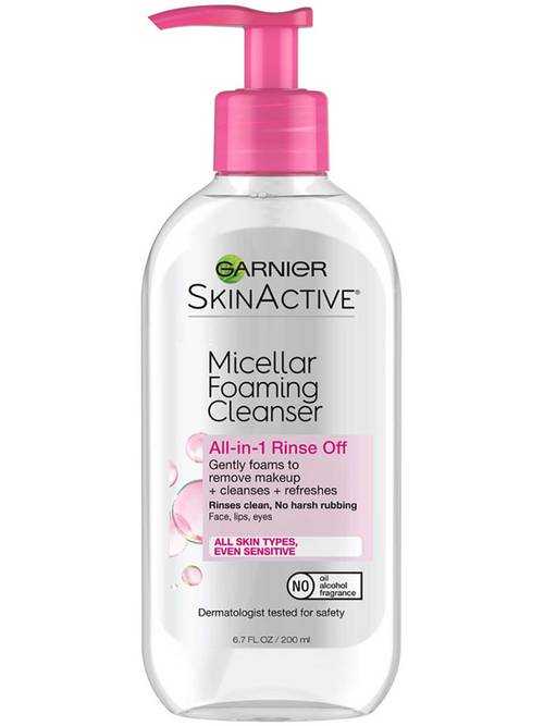 Agua Micelar Limpiadora Espumosa Garnier6.7 OZ