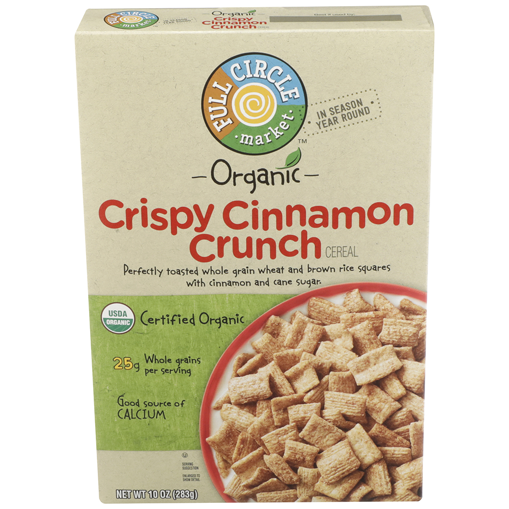 Cereal Organico Cinnamon Crunch Full Circle10 OZ