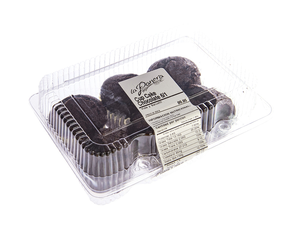 Cup Cake De Chocolate La Panera6 UND