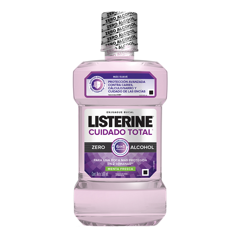 Enjuague Bucal Total Care Zero Listerine500 ML