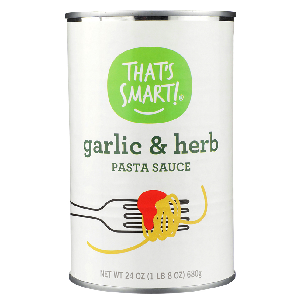 Salsa Para Pasta Ajo E Hierbas That's Smart24 OZ