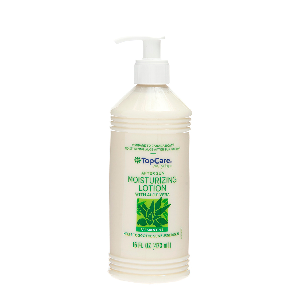 Loción Post Bronceado Con Áloe Top Care16 OZ