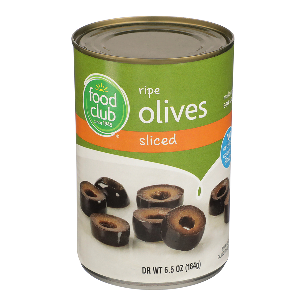 Aceitunas Rebanadas Maduras Food Club6.5 OZ