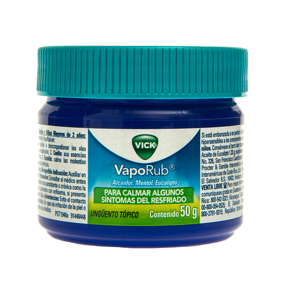 Ungüento Vick Vaporub50 GR