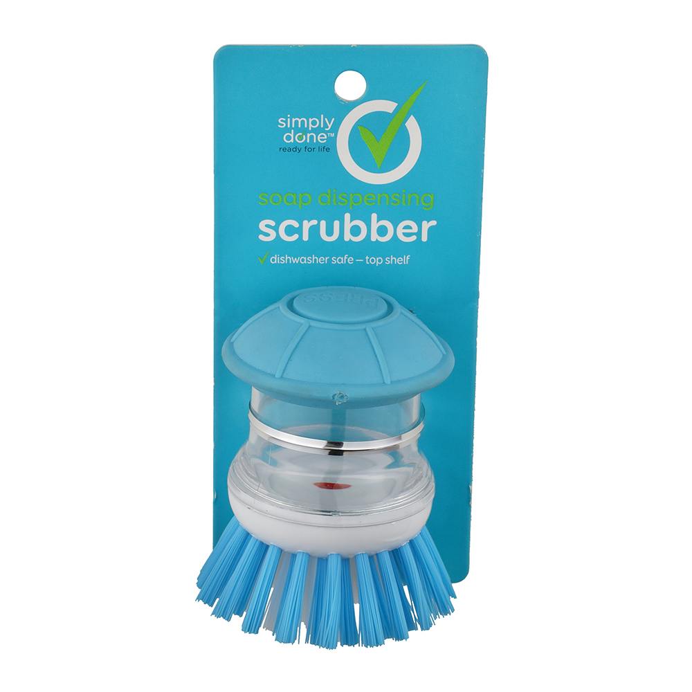 Cepillo Con Dispensador Para Jabon Simply DonePAQ